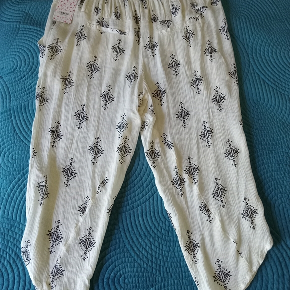 Free People Pants - New NWT FREE PEOPLE Cropped Gauze Harem Pant  women Sz S
